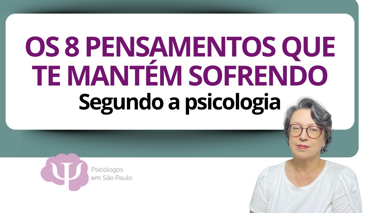 Porque algumas pessoas nunca superam o sofrimento