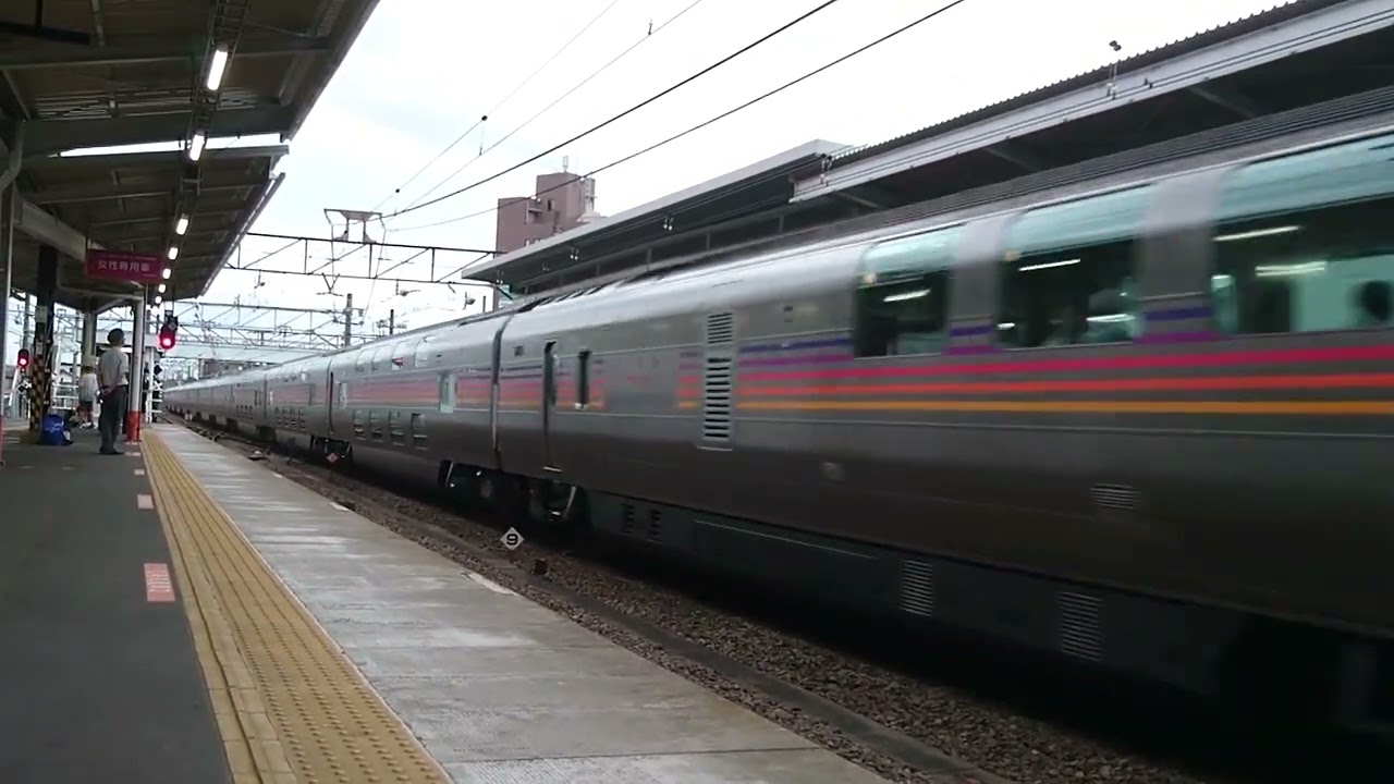 EF64 37+E26系カシオペア12B　　豊田駅通過シーン