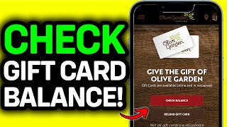How To Check Olive Garden Gift Card Balance Online 2026 - Quick & Easy screenshot 3