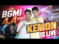 🔥 BGMI 4.4 UPDATE LIVE STREAM 🔴 KEMON IS LIVE | NEW UPDATE GAMEPLAY &amp; FULL ACTION