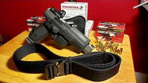 A little holster work with my CANIK TP9SFx