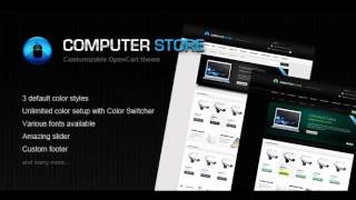 Preview Computer Store - Premium OpenCart Theme Technology