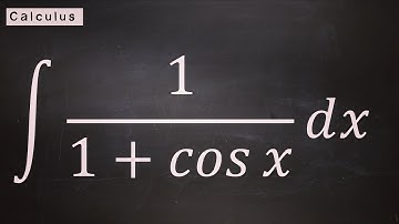 Integrating by Double Angle Substitution