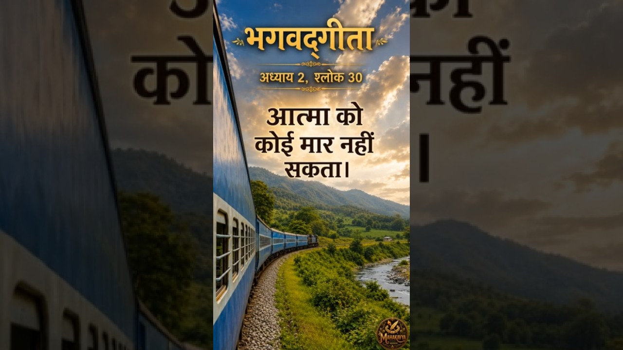 2. 30 Hindi -हर शरीर में रहने वाली आत्मा अवध्य है | Bhagavad Gita Shlok 2.30 in Hindi