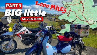 125cc Motorcycle BIG Little Adventure Part 3 - 1000 Miles on Sinnis Apache & Honda Cub screenshot 4