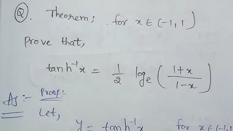 Hyperbolic Functions last problems vsaqs || Maths1A ||inter||