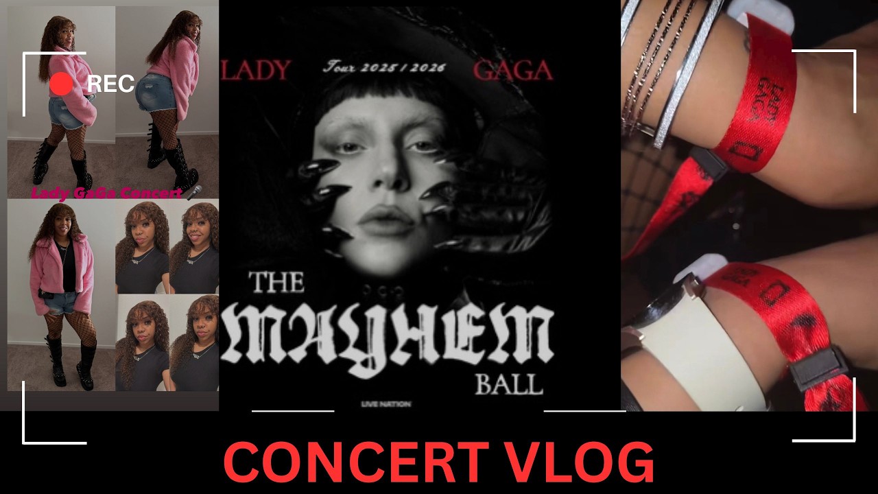 Lady Gaga The Mayhem Ball Concert Vlog | Outfit, Travel & Live Show at The Kia Forum 🎤✨