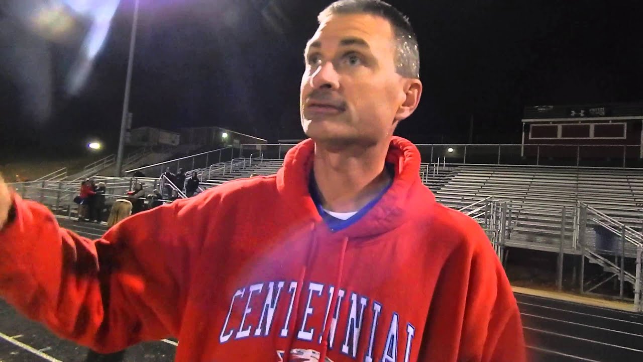 Centennial girls soccer coach Steve Baxter 11/5/13 - YouTube
