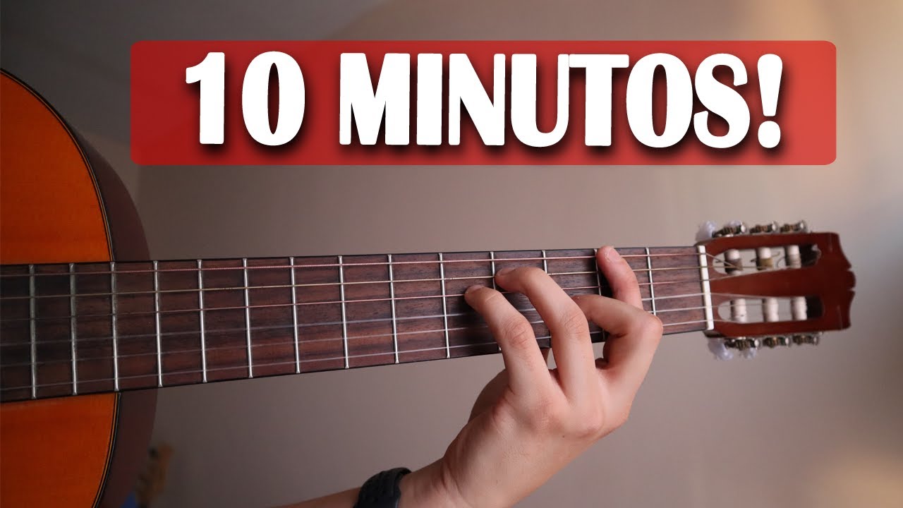 Hacia abajo Superioridad contaminación Solo te pido 10 minutos al dia para aprender guitarra - YouTube