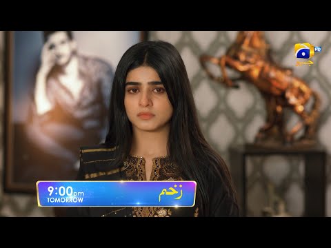 Zakham Episode 09 Promo | Sehar Khan | Aagha Ali | Tomorrow at 9:00 PM only on Har Pal Geo