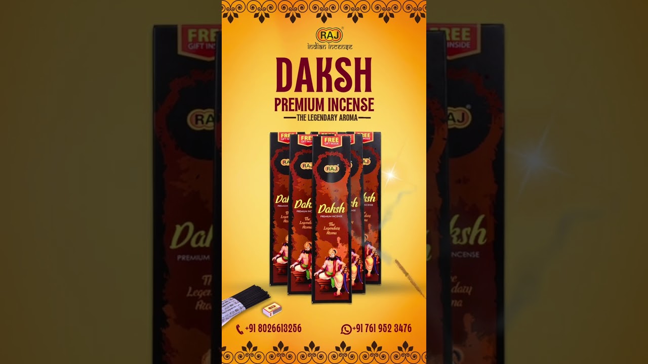 DAKSH Premium Incense – Fragrance That Elevates Your Soul, Unboxing DAKSH Fragrance Collection