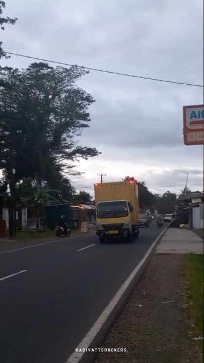 Story wa truk box oleng slowmo beggin