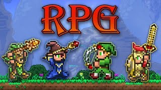 Мод на КУЧУ КЛАССОВ СО СПОСОБНОСТЯМИ В террарии! Крутой мод на rpg классы для террарии!