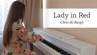 LADY IN RED - CHRIS DE BURGH | PIANO COVER by Yevheniia Soroka | SHEET MUSIC