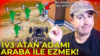 TOKİLERDE 1V4 ATAN ADAMI ARABA İLE EZDİM! ONE MAN SQUAD PUBG MOBİLE by Diewro 2,392 views 1 month ago 20 minutes