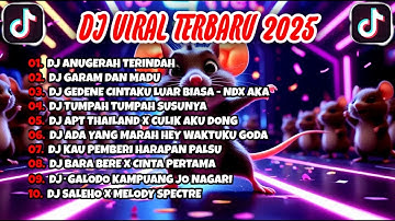 DJ TIKTOK TERBARU 2025 -DJ ANUGERAH TERINDAH🎵DJ GARAM DAN MADU FULL ALBUM