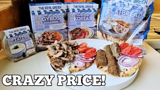 HOW MUCH?! New The Real Greek PORK GYROS & LAMB KOFTAS Review