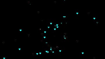 Hiệu ứng tim rơi màu xanh nhạt - Nghe Và Ngẫm