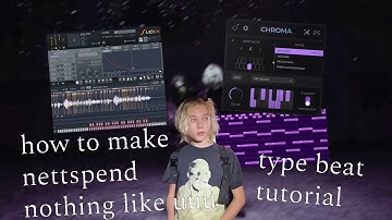 How to make Nettspend - «nothing like uuu» type beat // fl studio tutorial