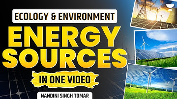 Energy Sources | In One Video | Ecology & Environment | UPSC/IAS 2025-26 | Nandini Singh