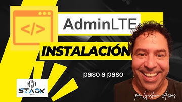 Instalación de adminLTE el primer paso hacia un gran diseño
