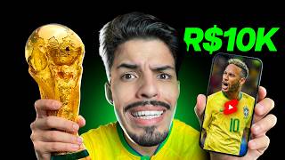 3 FORMAS de GANHAR DINHEIRO na COPA DO MUNDO 2026 (Sendo INICIANTE)