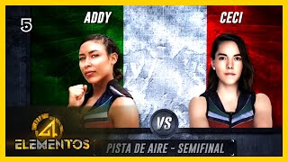 🔥💧 Addy Vs Ceci en la semifinal del reto aire 🌬️🏔️ | Reto 4 Elementos | Canal 5