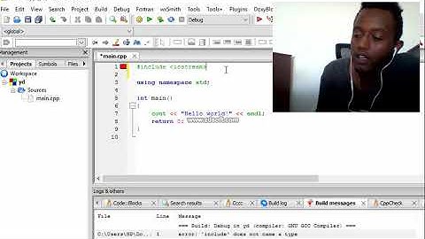 Habesha Programming in Amharic Part 2 Understanding a Simple C++ Program