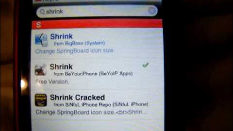 Shrink icons for iphone or ipod touch