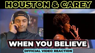 Whitney Houston, Mariah Carey - When You Believe (Official HD Video) - First Time Reaction !!