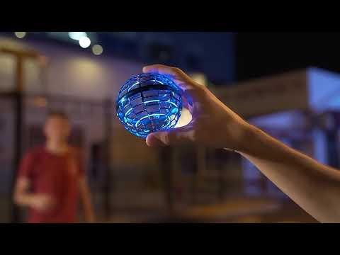 Літаючий шар-спіннер — іграшка для активного відпочинку та розваг, видео 1