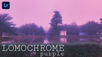 Lomochrome Purple | Lightroom Tutorial | Free Preset