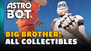 Astro Bot - Free Big Brother! All Collectible Locations (All Bots, Puzzle Pieces, Lost Galaxies...)