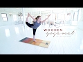 Wooden Yoga Mat by Carved Wooden Yoga Mat by Carved
