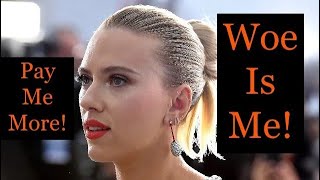 Scarlett Johansson Crusades for equal pay, doesn't understand what drives pay in Hollywood.