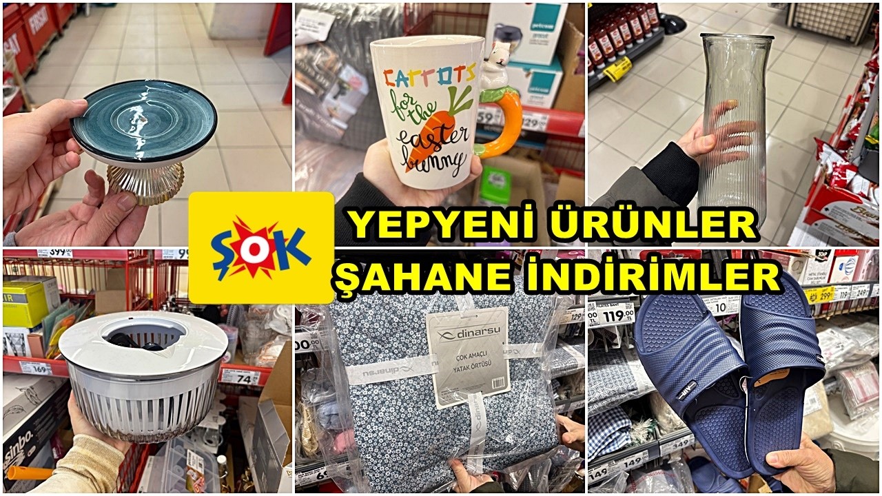 ERKEN ÇEKİM/ŞOK 4 MART 2026💃/YEPYENİ ÜRÜNLER GELDİ/BÖYLESİ GÖRÜLMEDİ/ŞAHANEE/ŞOK AKTÜEL ÜRÜNLER