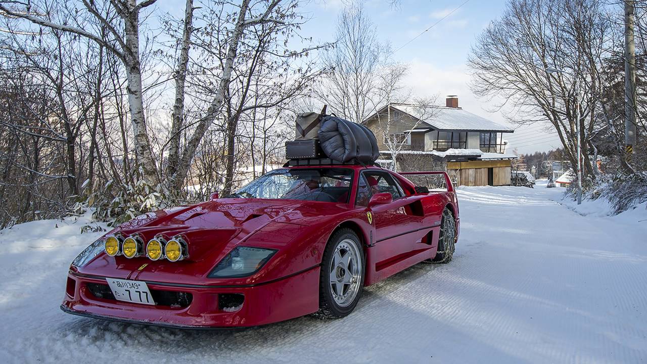 Watch A Ferrari F40 Go Snow Driving For Red Bull Japan forecasting Watch A Ferrari F40 Go Snow Driving For Red Bull Japan advise