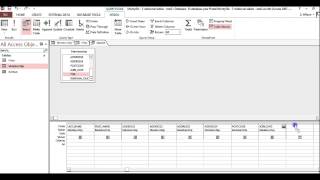 Database 4 - Creating Smple Queries - MS Access 2013