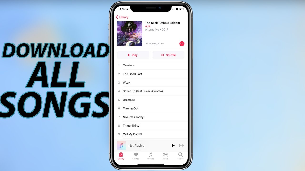 How To Download Entire Apple Music Library In 2 Steps Youtube