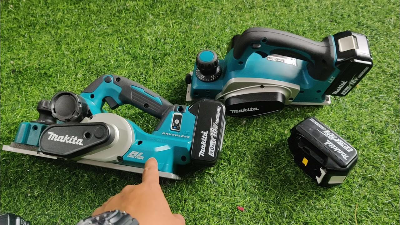 ustabil blød genvinde Makita Cordless Planer 18V - DKP181 & DKP180 - YouTube