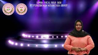 NOMOR URUT 5 PTPN VIII (Dina Ratna Dewi) LOMBA VOCAL SOLO IKBI PT PERKEBUNAN NUSANTARA GROUP