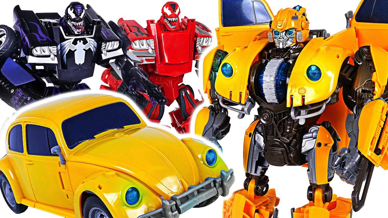 Transformers Bumblebee VS Transformers Venom, Carnage! #DuDuPopTOY