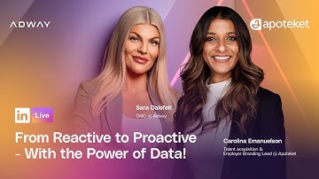 From Reactive to Proactive - Powered by Data! 💻
