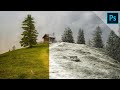 Create a snow landscape | PHOTOSHOP TUTORIAL