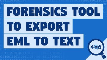 How to Convert EML to TXT (Plain TEXT) File Directly in Just Few Clicks ?