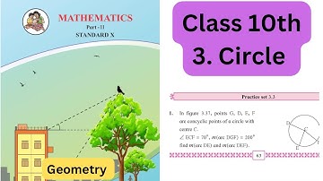 Class 10th|Circle|Problem Set No 3.3|Chapter No -3|Maharashtra State Board|Geometry|