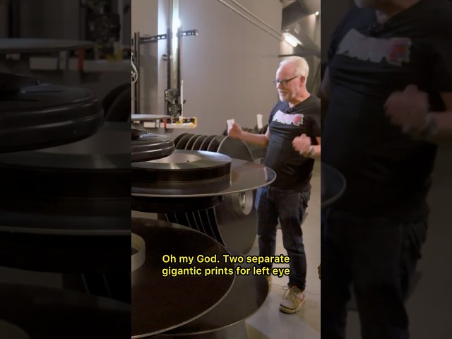 A 3-Hour IMAX Film Weighs 600 Lbs