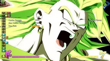 DBFZ Broly 214M combo w/ cell assist