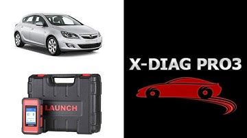 FULL SCAN DIAGNOSTIC OPEL ASTRA J LAUNCH XDIAG X431 SMARTLINK OBD2 SCANNER TOOL DOIP