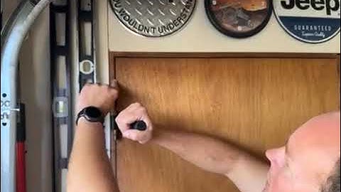 How to use a Door Hinge Adjustment Tool